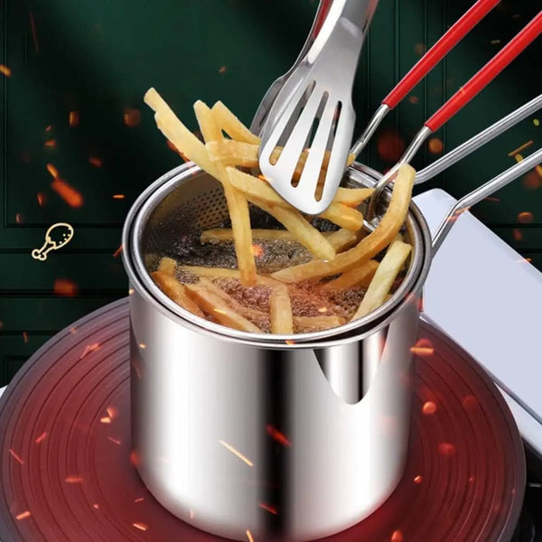 Deep Frying Pot 1200ml Oil Capacity