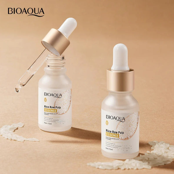 Bioaqua Rice & Hyaluronic Acid Face Serum – 15ml